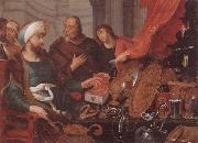 unknow artist, Croeseus showing Solon his Riches